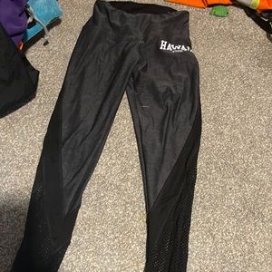 Grey and black Victoria Secret leggings